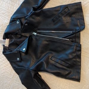 Faux Leather Jacket